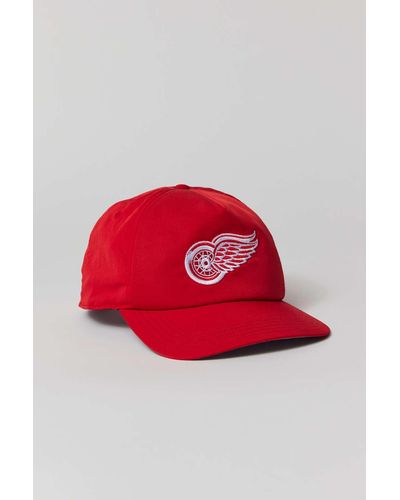 American Needle Detroit Red Wings Stoke Snapback Hat