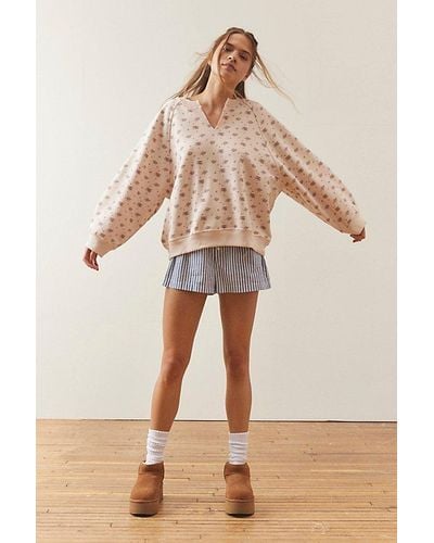 Out From Under Jayden Printed Sweatshirt - Natural