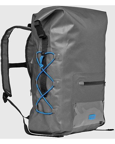 Chums Downriver Rolltop Backpack - Gray