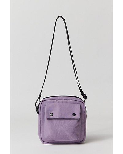 Urban Outfitters Uo Square Mini Messenger Bag - Purple