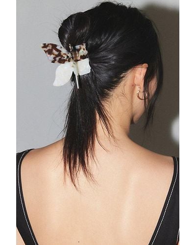 Urban Outfitters Butterfly Mega Claw Clip - Black