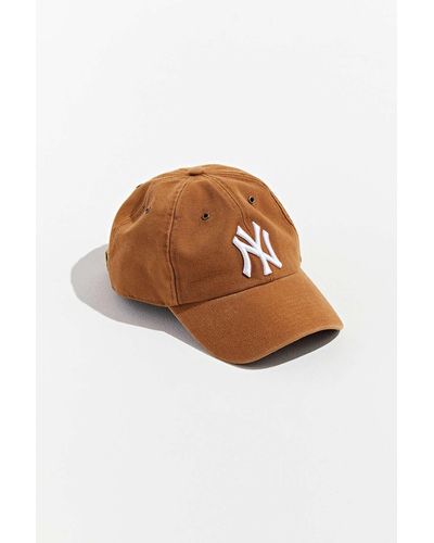 '47 X Carhartt New York Yankees Dad Baseball Hat - Brown