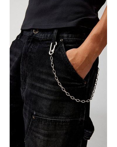 Urban Outfitters Link Wallet Chain - Black