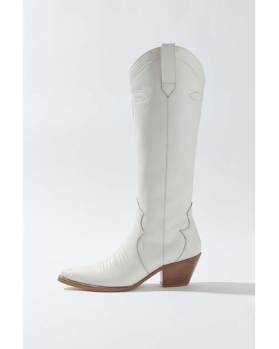 Matisse Coconuts By Matisse Allegra Tall Cowboy Boot - White