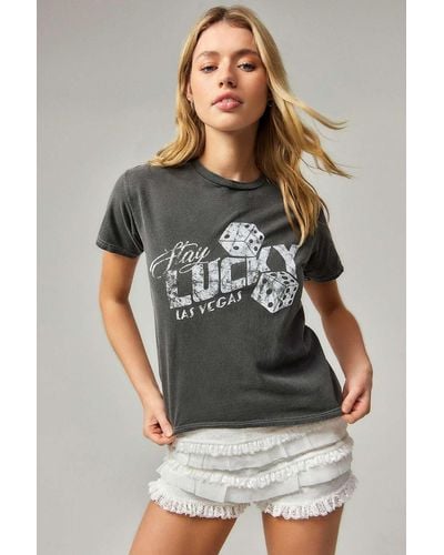 Urban Outfitters Uo Lucky Baby T-shirt - Grey