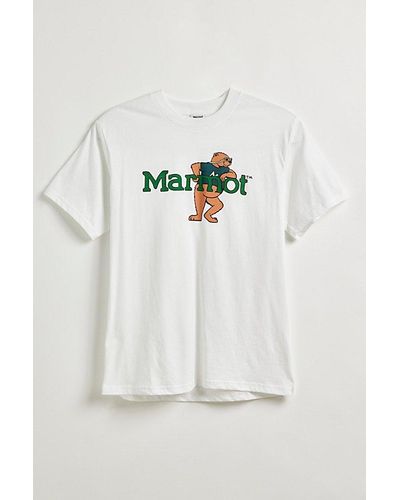 Marmot Leaning Marty Tee - White