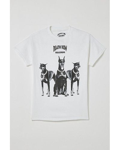 Urban Outfitters Death Row Records Classic Doberman Tee - Blue