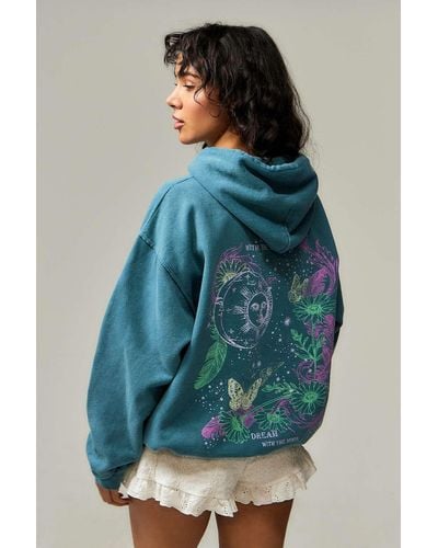 Urban Outfitters Uo Dancing With The Stars Hoodie - Blue
