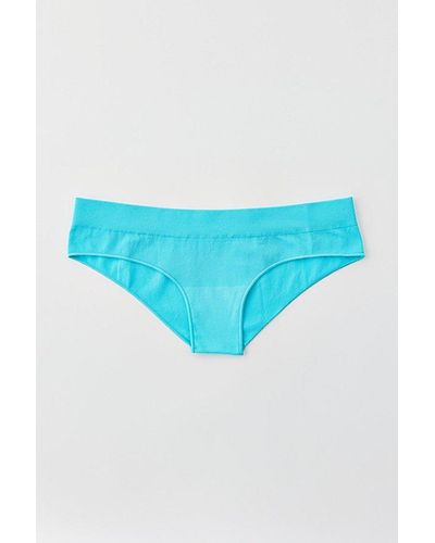 Out From Under Seamless Cheeky Undie - Blue