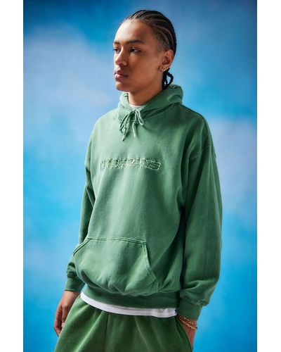 iets frans... Weiter hoodie in mit stickerei - Grün