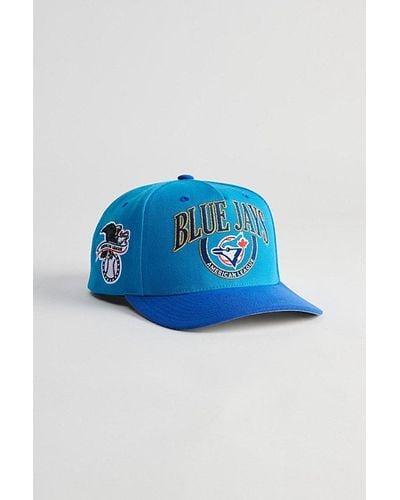 Mitchell & Ness Crown Jewels Pro Toronto Jays Snapback Hat - Blue