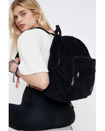 Urban Outfitters Uo Core Corduroy Backpack - Black