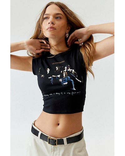 Urban Outfitters The Cranberries Day Graphic Tee - Black