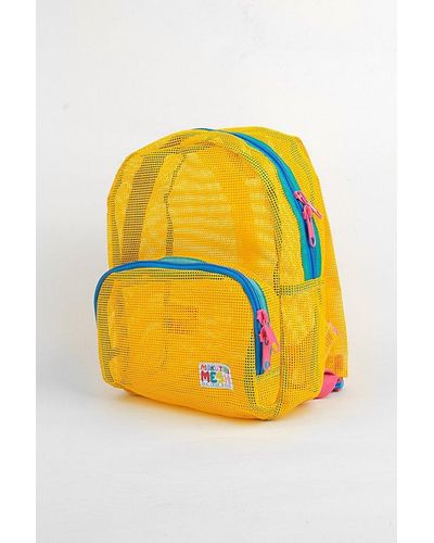 Mokuyobi Mesh Mini Backpack - Yellow