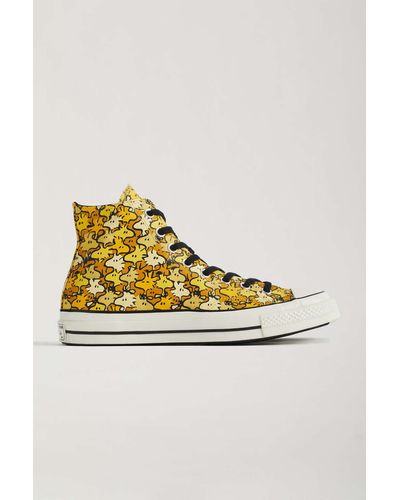 Converse Chuck 70 Peanuts High Top Sneaker - Yellow