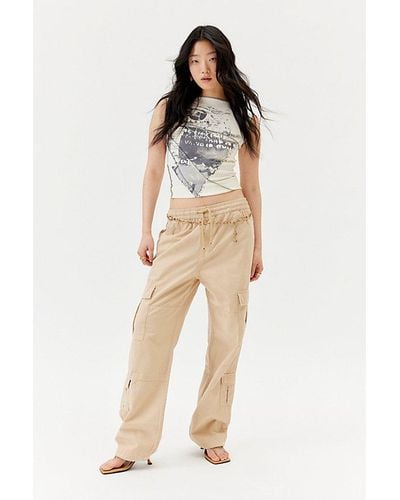 Guess S Uo Exclusive Utility Cargo Pant - Natural