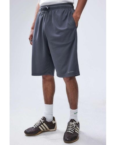 iets frans... Grey Basketball Shorts - Blue