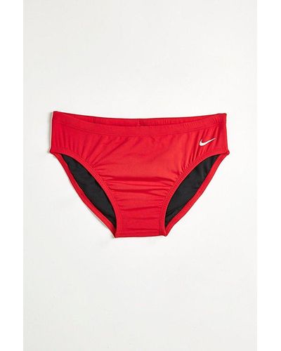 Nike Hydrastrong Solid Swimming Brief - Red