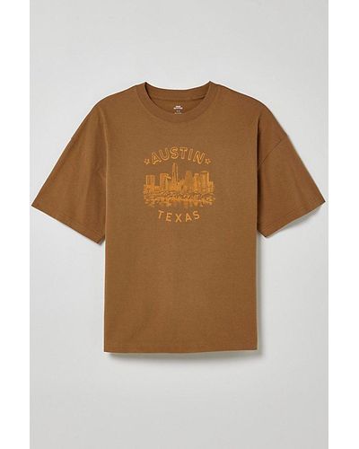 Urban Outfitters Uo Vacation Tee - Brown
