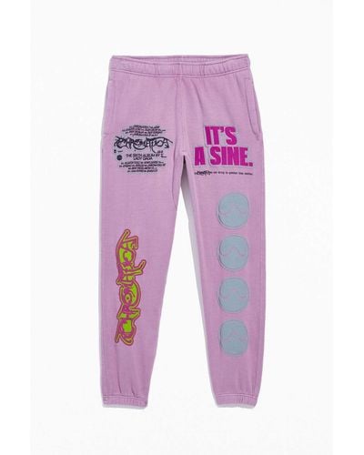 Urban Outfitters Lady Gaga Uo Exclusive Chromatica Sweatpant - Purple