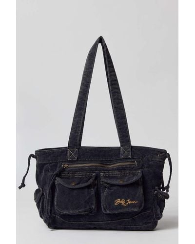 BDG Y2k Corduroy Shoulder Bag In Black,at Urban Outfitters - Blue