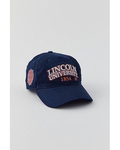 Urban Outfitters Lincoln College Uo Exclusive Dad Hat - Blue