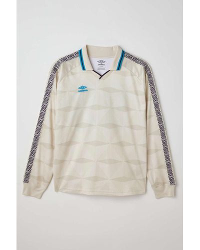 Umbro Uo Exclusive Retro Spin Johnny Rugby Shirt - Natural