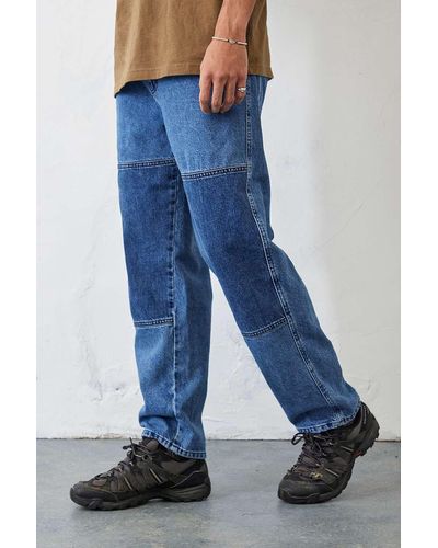 BDG Blue Panel Louis Skate Jeans