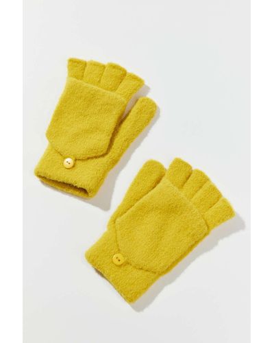 Urban Outfitters Clara Knit Convertible Glove - Pink