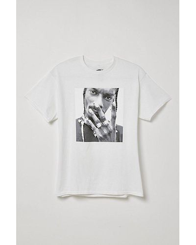 Urban Outfitters Snoop Dogg Photo Tee - Grey
