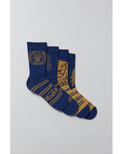 Urban Outfitters Modelo Crew Sock 2-Pack Gift Set - Blue