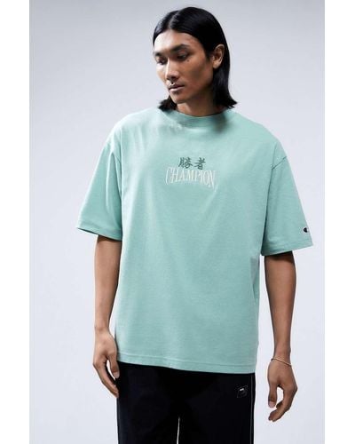 Champion Uo Exclusive Green Japanese T-shirt