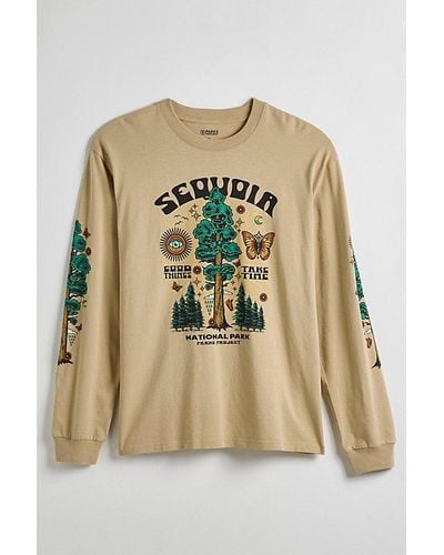 Parks Project Sequoia National Park Good Things Long Sleeve Tee - Metallic