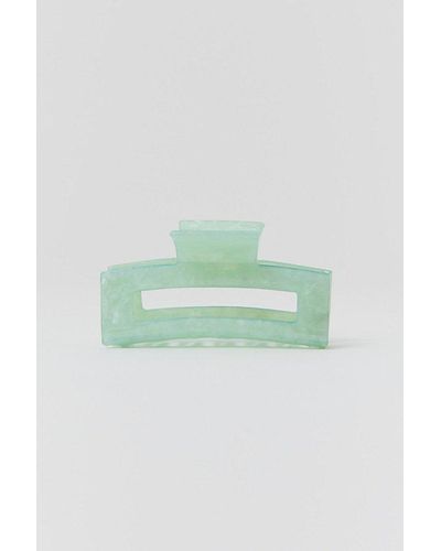 Out From Under Rectangle Claw Clip - Green