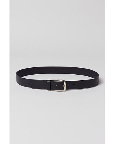 Urban Outfitters Casual Leather Buckle Belt - Black