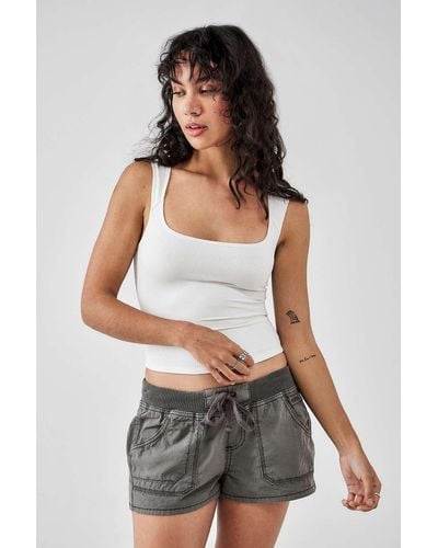 BDG Ria Shorts 2xs At Urban Outfitters - White
