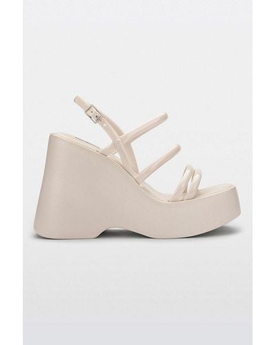 Melissa Jessie Platform Heel - Natural