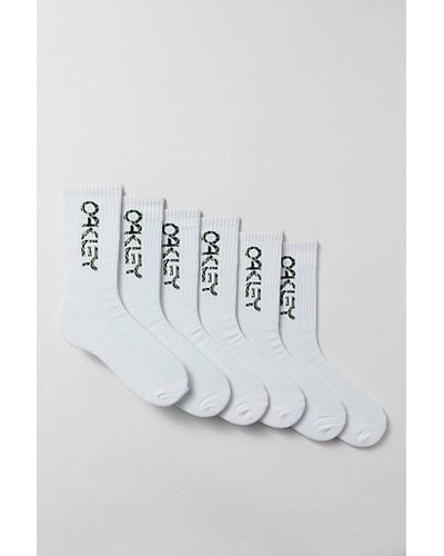 Oakley Essential Crew Sock 3-Pack - White