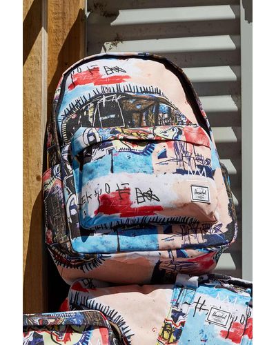Herschel Supply Co. X Basquiat Classic Xl Polyester Backpack - Multicolor