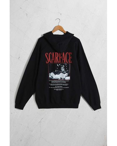 Urban Outfitters Uo Scarface Hoodie - Black