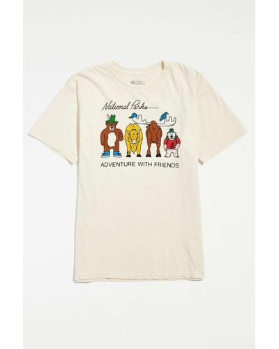 Parks Project Adventure With Friends Tee - Natural