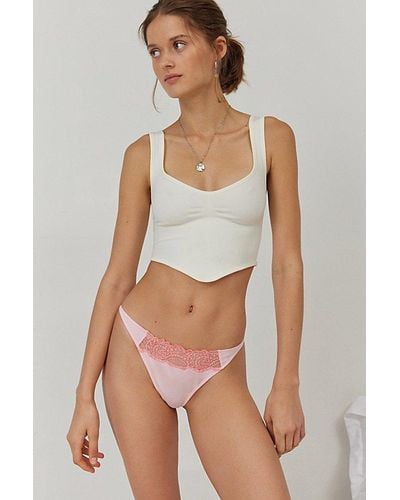 Out From Under Seaside G-String - Pink