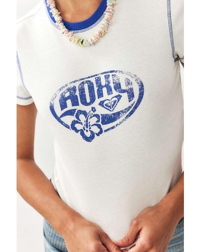 Roxy Uo Exclusive Baby T-shirt Top - Grey