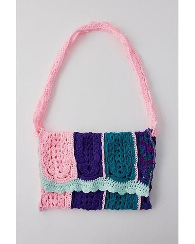 Urban Renewal Remade Crochet Crossbody Bag - Multicolour