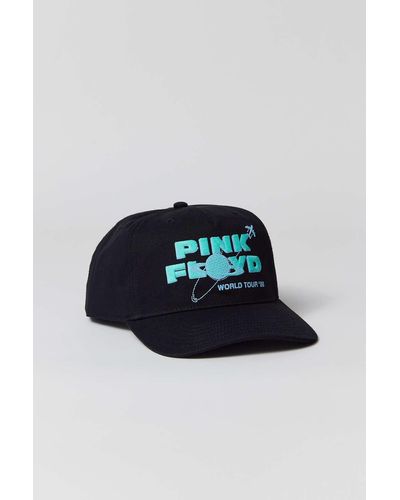 Urban Outfitters Pink Floyd World Tour Hat In Black,at - Blue