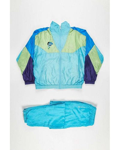 Urban Renewal One-of-a-kind Sergio Tacchini Two-piece Shell Suit - Blue