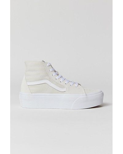 Vans Sk8-Hi Tapered Stacked Sneaker - White