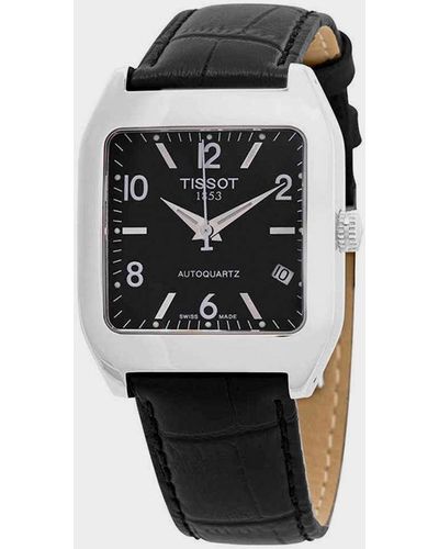 Tissot T-win Autoquartz Analog Small Face Watch In Black,at Urban Outfitters