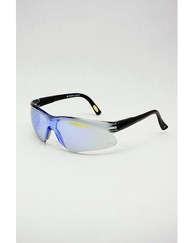 Urban Outfitters Vintage Silas Sports Sunglasses - Blue