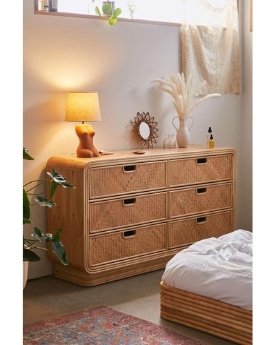 Urban Outfitters Ria 6-drawer Dresser - Natural